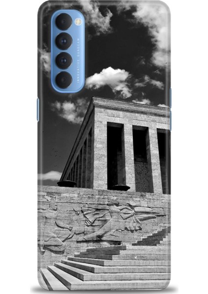 Oppo Reno 4 Pro Ile Uyumlu Hd Baskılı Silikon (Ortasertlikte) Kılıf - 783