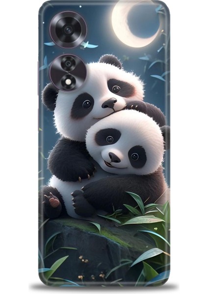 Oppo A60 Ile Uyumlu Hd Baskılı Silikon (Ortasertlikte) Kılıf - 384