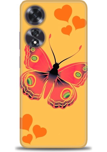 Oppo A60 Ile Uyumlu Hd Baskılı Silikon (Ortasertlikte) Kılıf - 119