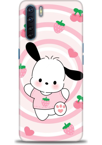 Oppo A91 Ile Uyumlu Hd Baskılı Silikon (Ortasertlikte) Kılıf - 608