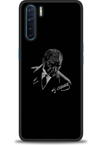 Oppo Reno 3 Ile Uyumlu Hd Baskılı Silikon (Ortasertlikte) Kılıf - 1037