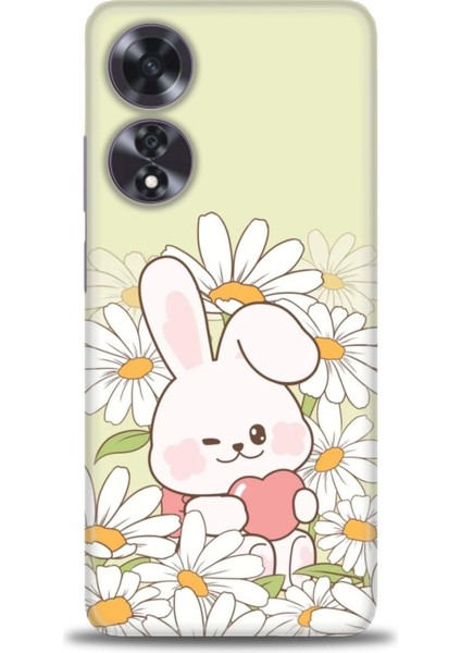 Oppo A60 Ile Uyumlu Hd Baskılı Silikon (Ortasertlikte) Kılıf - 607