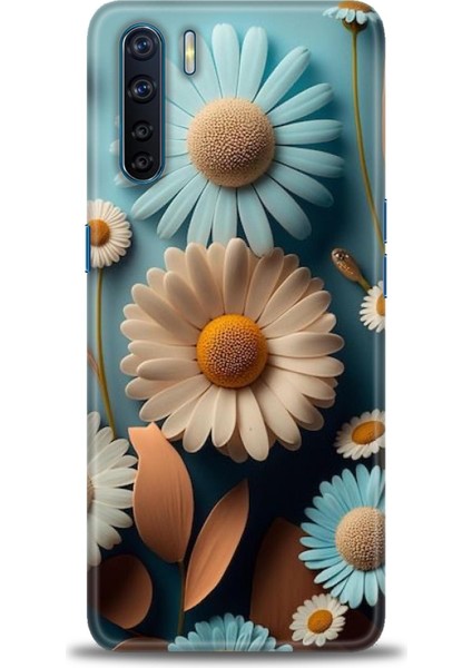 Oppo A91 Ile Uyumlu Hd Baskılı Silikon (Ortasertlikte) Kılıf - 535