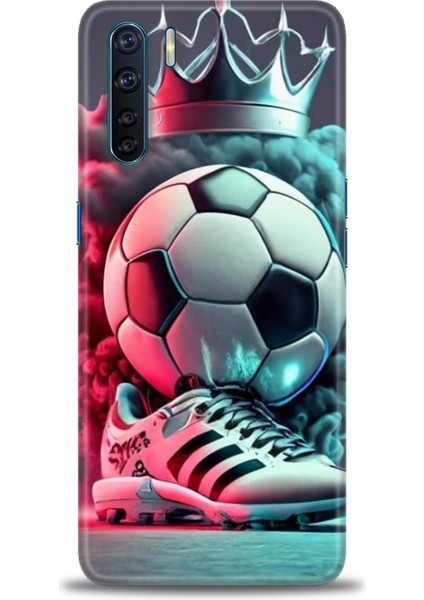 Oppo A91 Ile Uyumlu Hd Baskılı Silikon (Ortasertlikte) Kılıf - 870