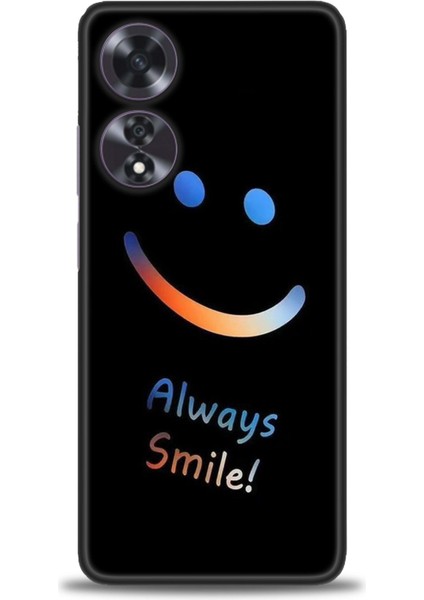Oppo A60 Ile Uyumlu Hd Baskılı Silikon (Ortasertlikte) Kılıf - 479