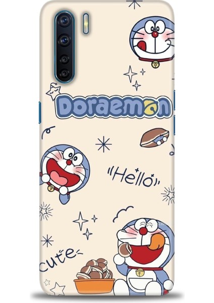 Oppo Reno 3 Ile Uyumlu Hd Baskılı Silikon (Ortasertlikte) Kılıf - 767
