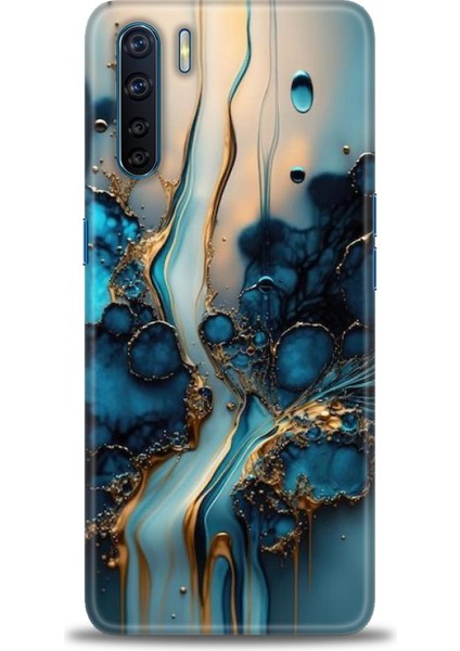 Oppo Reno 3 Ile Uyumlu Hd Baskılı Silikon (Ortasertlikte) Kılıf - 224
