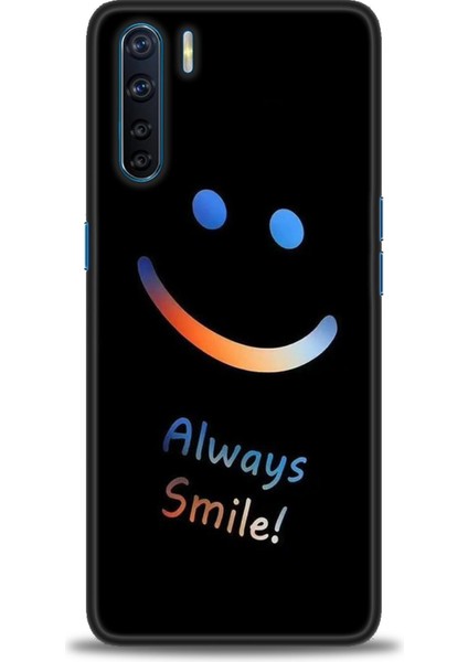 Oppo Reno 3 Ile Uyumlu Hd Baskılı Silikon (Ortasertlikte) Kılıf - 479