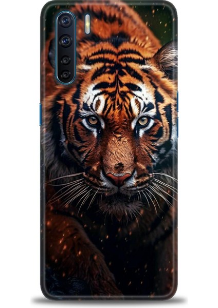 Oppo Reno 3 Ile Uyumlu Hd Baskılı Silikon (Ortasertlikte) Kılıf - 132