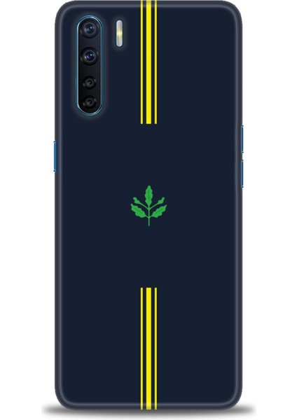 Oppo A91 Ile Uyumlu Hd Baskılı Silikon (Ortasertlikte) Kılıf - 78