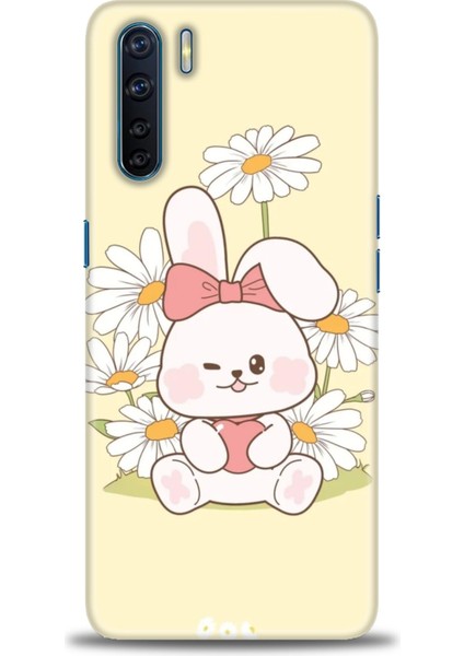 Oppo A91 Ile Uyumlu Hd Baskılı Silikon (Ortasertlikte) Kılıf - 593