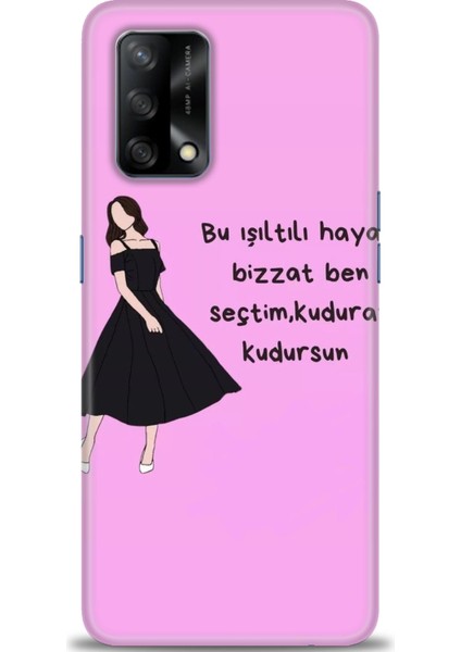 Oppo A74 Ile Uyumlu Hd Baskılı Silikon (Ortasertlikte) Kılıf - 208