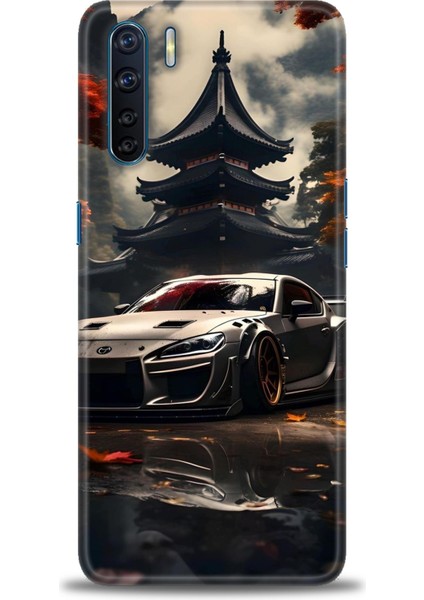 Oppo A91 Ile Uyumlu Hd Baskılı Silikon (Ortasertlikte) Kılıf - 242