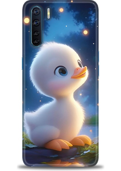 Oppo A91 Ile Uyumlu Hd Baskılı Silikon (Ortasertlikte) Kılıf - 122