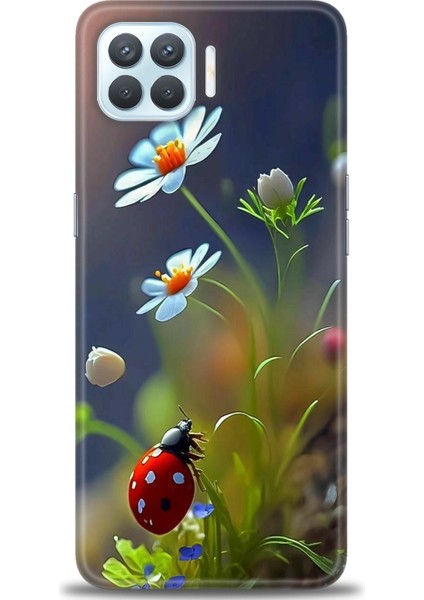 Oppo Reno 4 Lite Ile Uyumlu Hd Baskılı Silikon (Ortasertlikte) Kılıf - 29
