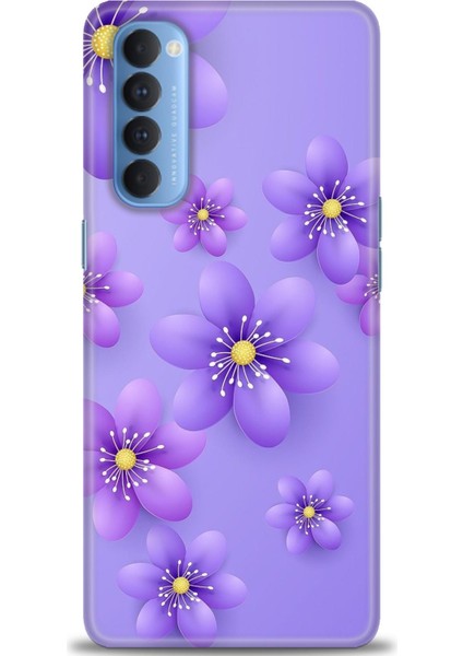 Oppo Reno 4 Pro Ile Uyumlu Hd Baskılı Silikon (Ortasertlikte) Kılıf - 26