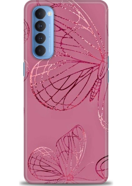 Oppo Reno 4 Pro Ile Uyumlu Hd Baskılı Silikon (Ortasertlikte) Kılıf - 251
