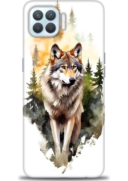 Oppo Reno 4 Lite Ile Uyumlu Hd Baskılı Silikon (Ortasertlikte) Kılıf - 108
