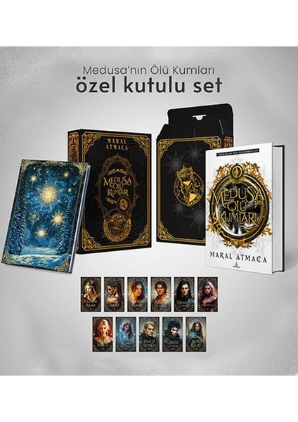 Medusa Nın Ölü Kumları Hediyeli Özel Kutu