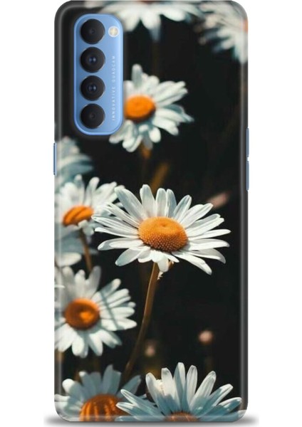 Oppo Reno 4 Pro Ile Uyumlu Hd Baskılı Silikon (Ortasertlikte) Kılıf - 171