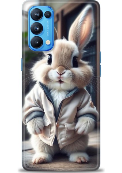 Oppo Reno 5 Pro Ile Uyumlu Hd Baskılı Silikon (Ortasertlikte) Kılıf - 125
