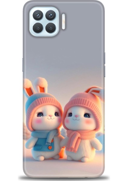 Oppo Reno 4 Lite Ile Uyumlu Hd Baskılı Silikon (Ortasertlikte) Kılıf - 770