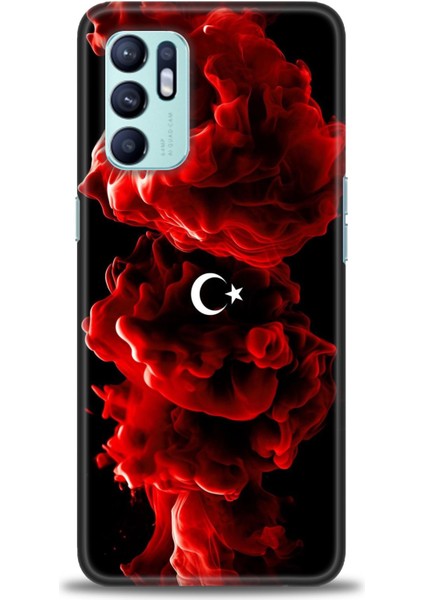 Oppo Reno 6 Ile Uyumlu Hd Baskılı Silikon (Ortasertlikte) Kılıf - 1066