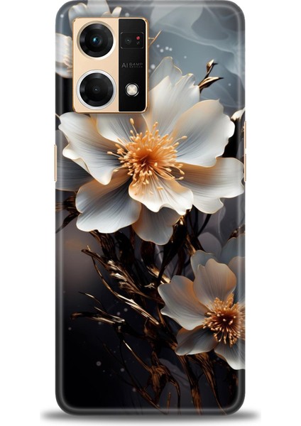 Oppo Reno 7 Ile Uyumlu Hd Baskılı Silikon (Ortasertlikte) Kılıf - 357