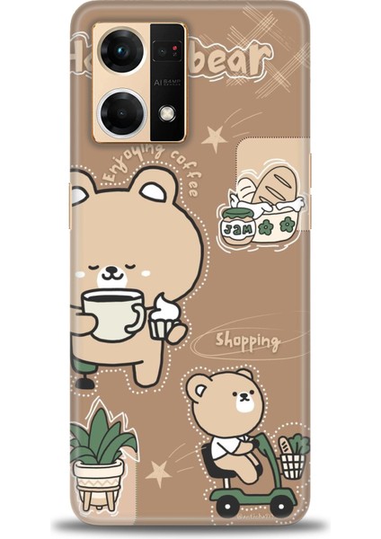 Oppo Reno 7 Ile Uyumlu Hd Baskılı Silikon (Ortasertlikte) Kılıf - 773