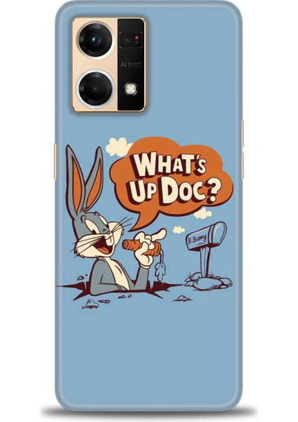 Oppo Reno 7 Ile Uyumlu Hd Baskılı Silikon (Ortasertlikte) Kılıf - 961