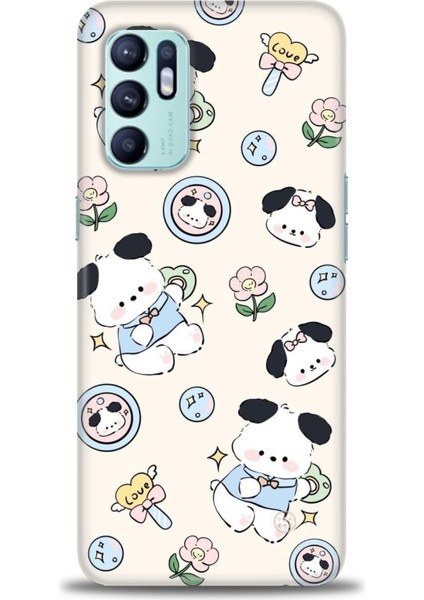 Oppo Reno 6 Ile Uyumlu Hd Baskılı Silikon (Ortasertlikte) Kılıf - 1059