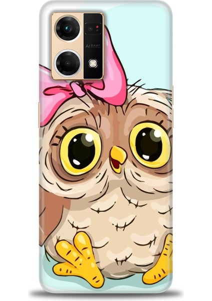 Oppo Reno 7 Ile Uyumlu Hd Baskılı Silikon (Ortasertlikte) Kılıf - 371