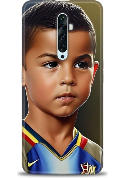 Oppo Reno 2z Ile Uyumlu Hd Baskılı Silikon (Ortasertlikte) Kılıf - 459