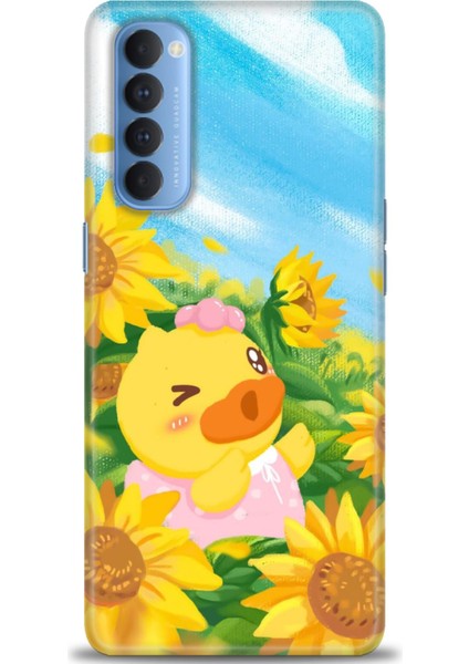 Oppo Reno 4 Pro Ile Uyumlu Hd Baskılı Silikon (Ortasertlikte) Kılıf - 832