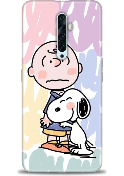 Oppo Reno 2z Ile Uyumlu Hd Baskılı Silikon (Ortasertlikte) Kılıf - 98