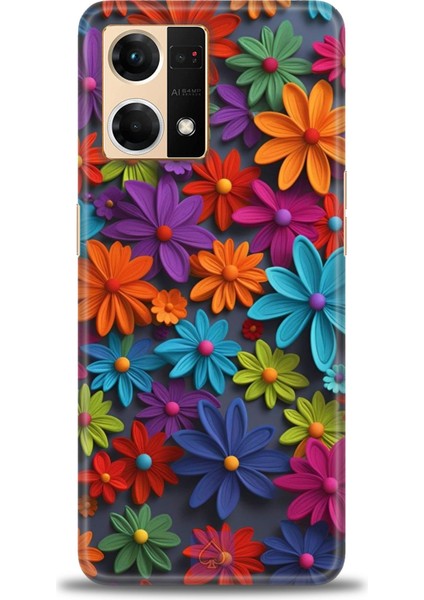 Oppo Reno 7 Ile Uyumlu Hd Baskılı Silikon (Ortasertlikte) Kılıf - 315