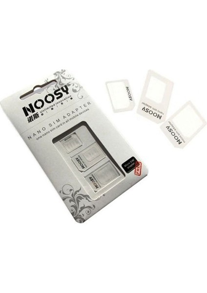 Noosy Çoklu Sim Kart Aparatı ve Iğnesi