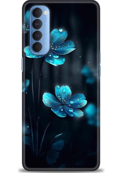 Oppo Reno 4 Pro Ile Uyumlu Hd Baskılı Silikon (Ortasertlikte) Kılıf - 728