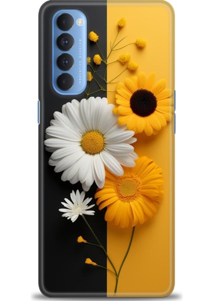 Oppo Reno 4 Pro Ile Uyumlu Hd Baskılı Silikon (Ortasertlikte) Kılıf - 177