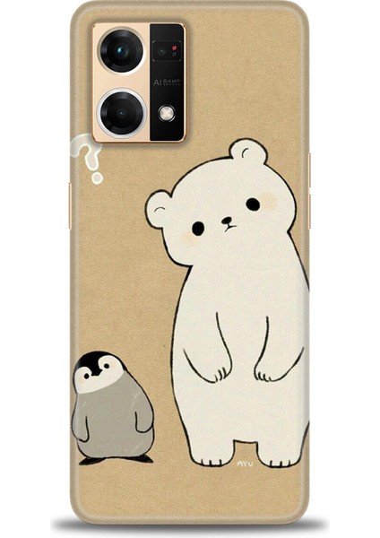 Oppo Reno 7 Ile Uyumlu Hd Baskılı Silikon (Ortasertlikte) Kılıf - 604