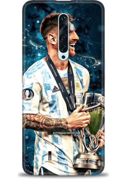 Oppo Reno 2z Ile Uyumlu Hd Baskılı Silikon (Ortasertlikte) Kılıf - 862