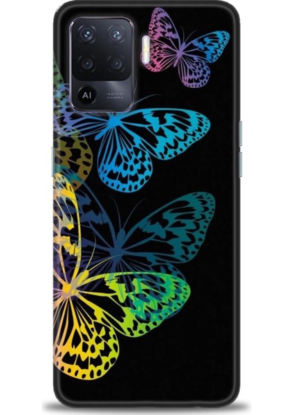 Oppo Reno 5 Lite Ile Uyumlu Hd Baskılı Silikon (Ortasertlikte) Kılıf - 22