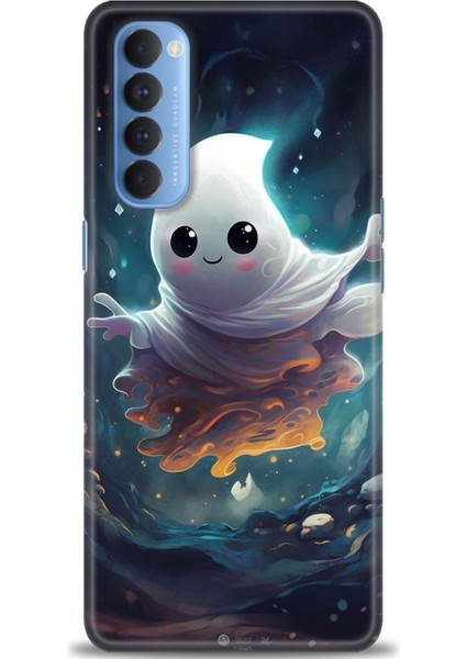 Oppo Reno 4 Pro Ile Uyumlu Hd Baskılı Silikon (Ortasertlikte) Kılıf - 797