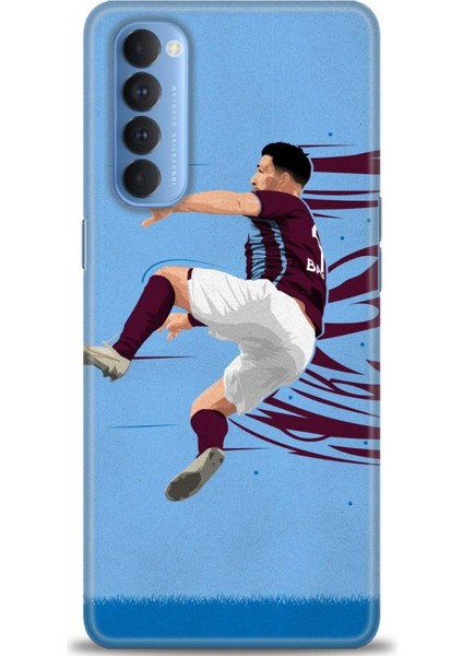 Oppo Reno 4 Pro Ile Uyumlu Hd Baskılı Silikon (Ortasertlikte) Kılıf - 715