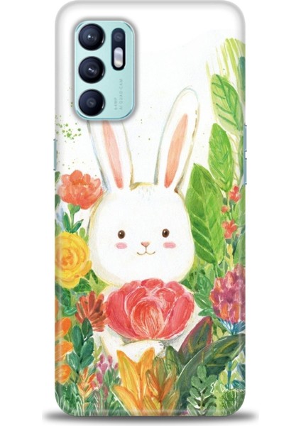 Oppo Reno 6 Ile Uyumlu Hd Baskılı Silikon (Ortasertlikte) Kılıf - 93