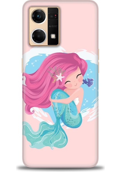 Oppo Reno 7 Ile Uyumlu Hd Baskılı Silikon (Ortasertlikte) Kılıf - 1095