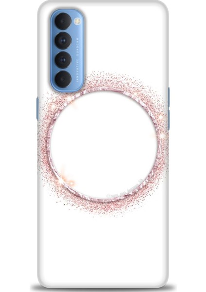 Oppo Reno 4 Pro Ile Uyumlu Hd Baskılı Silikon (Ortasertlikte) Kılıf - 1024