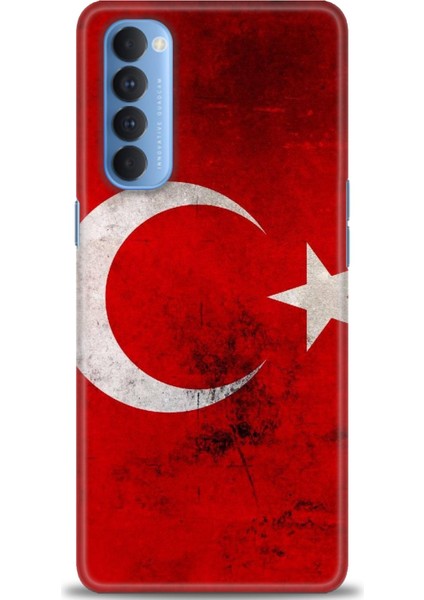 Oppo Reno 4 Pro Ile Uyumlu Hd Baskılı Silikon (Ortasertlikte) Kılıf - 1065