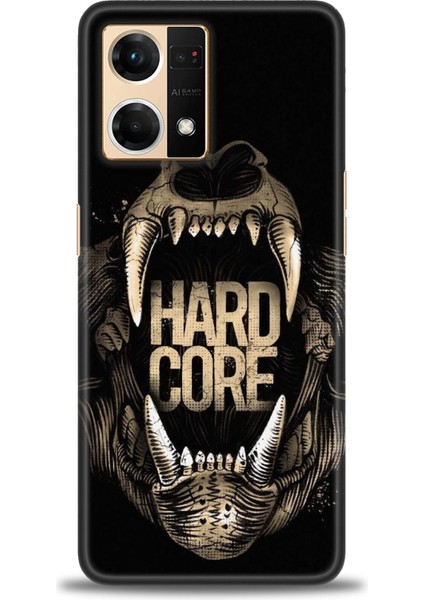 Oppo Reno 7 Ile Uyumlu Hd Baskılı Silikon (Ortasertlikte) Kılıf - 639