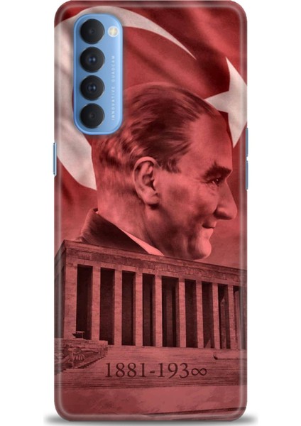 Oppo Reno 4 Pro Ile Uyumlu Hd Baskılı Silikon (Ortasertlikte) Kılıf - 1038